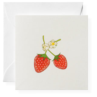 Strawberry Gift Enclosures in Acrylic Box