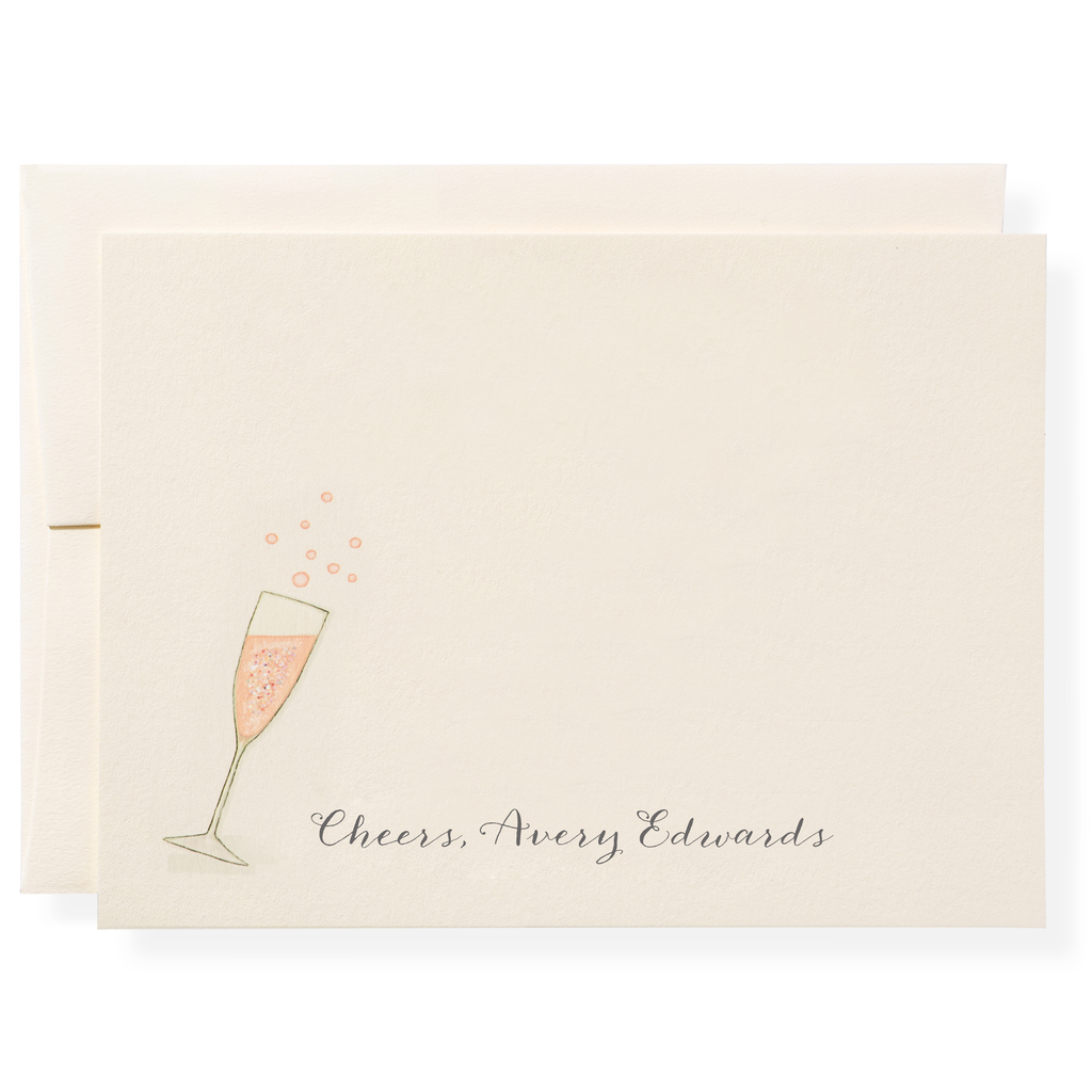 Champagne Toast Personalized Notes – Karen Adams Designs