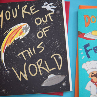 Out of this World Greeting Card