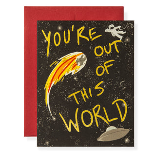 Out of this World Greeting Card