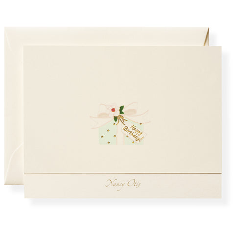 Birthday Happy Personalized Note Cards