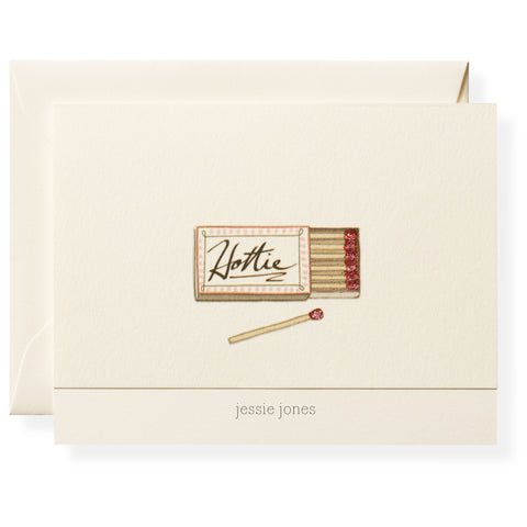 Hottie Personalized Note Cards