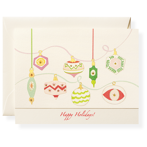Ornaments Personalized Note Cards
