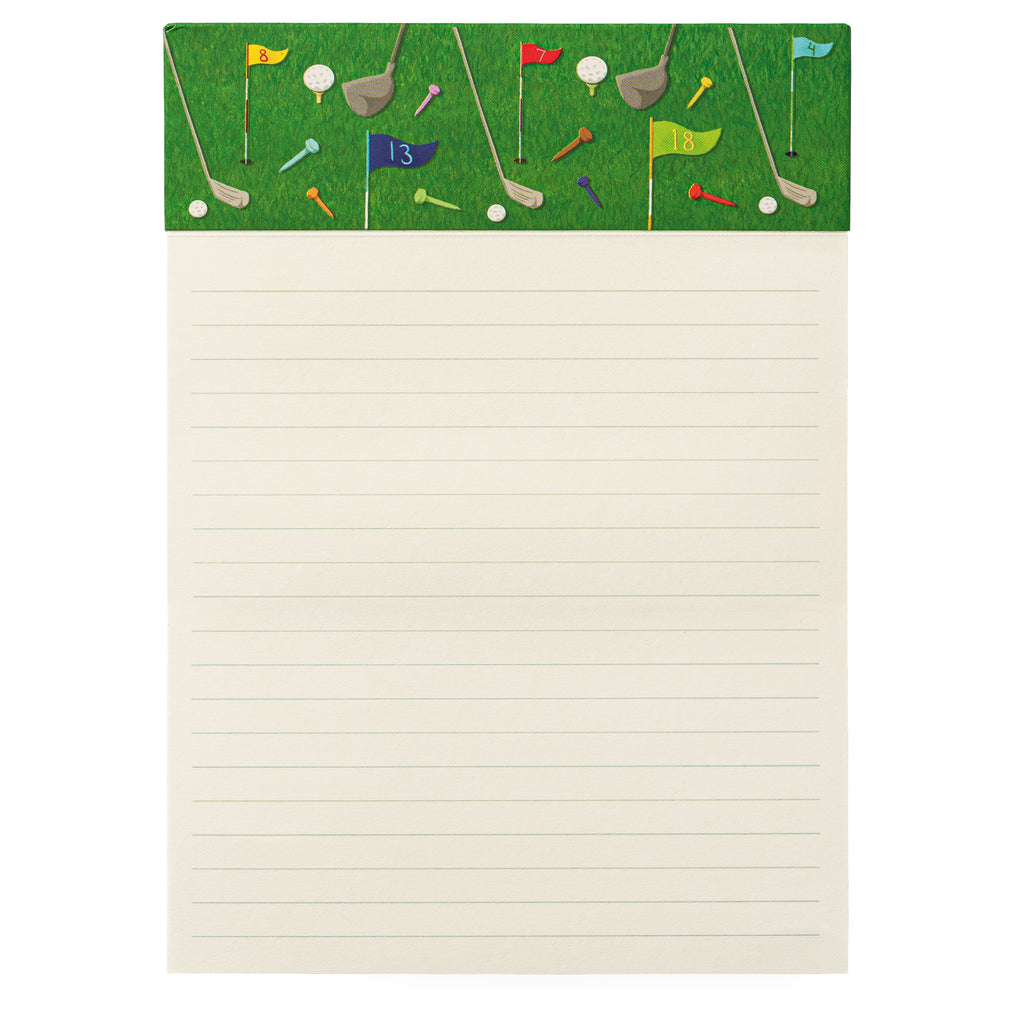 golf notepad – karen adams designs