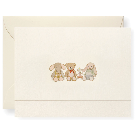 Animal Friends Individual Note Card