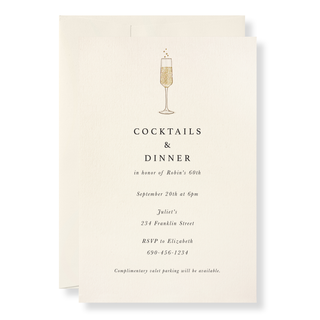 Champagne Invitation