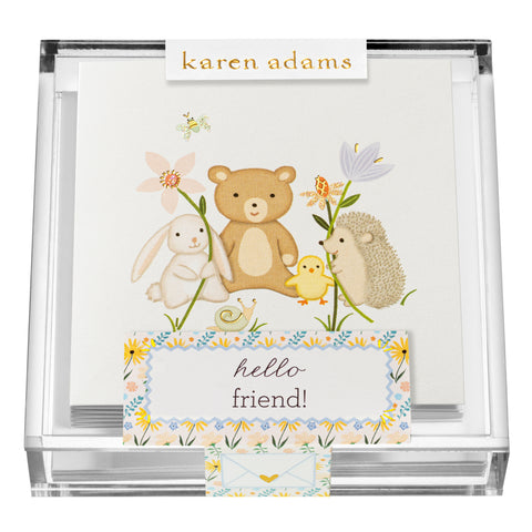 Animal Friends Gift Enclosures in Acrylic Box