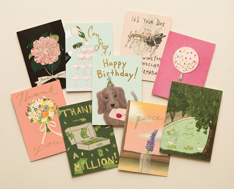 Set of 10 Everyday Essentials Greeting Cards