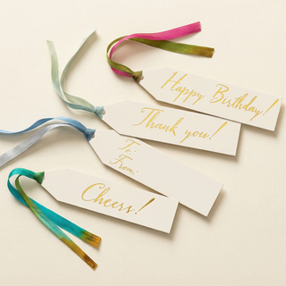 4 Everyday Essentials Gift Tag Set