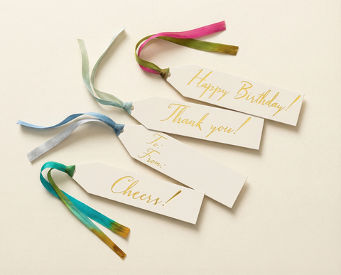 4 Everyday Essentials Gift Tag Set