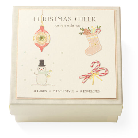 Christmas Cheer Gift Enclosure Box