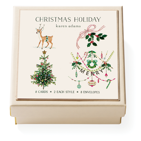 Christmas Holiday Gift Enclosure Box