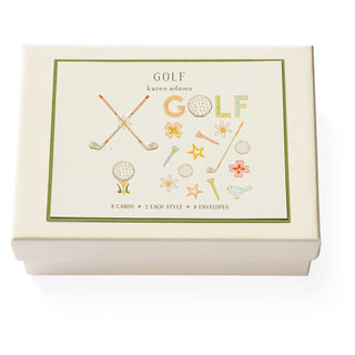 Golf Ball Individual Note Card