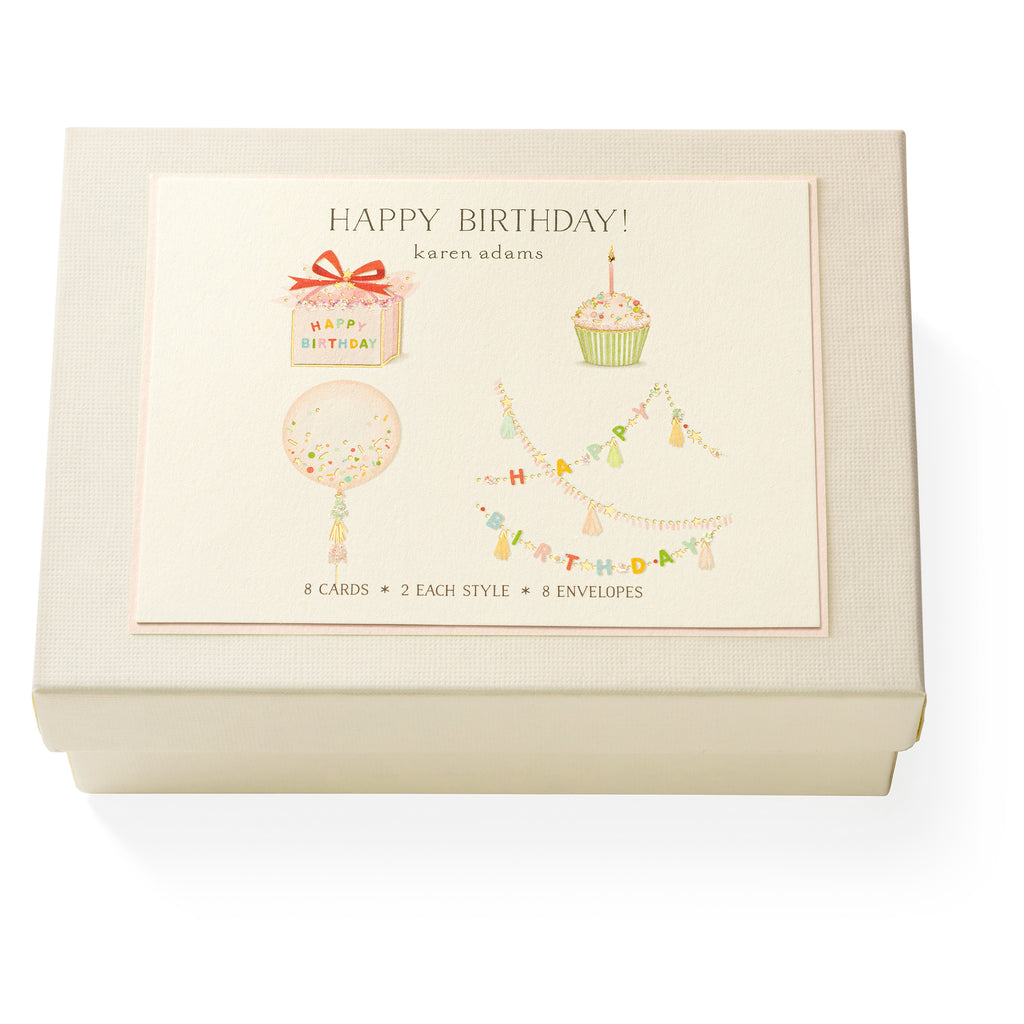 Idividual Notes Birthday Present Individual Note Card – Karen Adams Designs