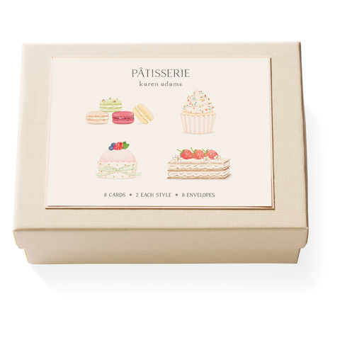 Patisserie Note Card Box