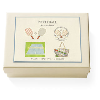 Pickleball Court Individual Note Card