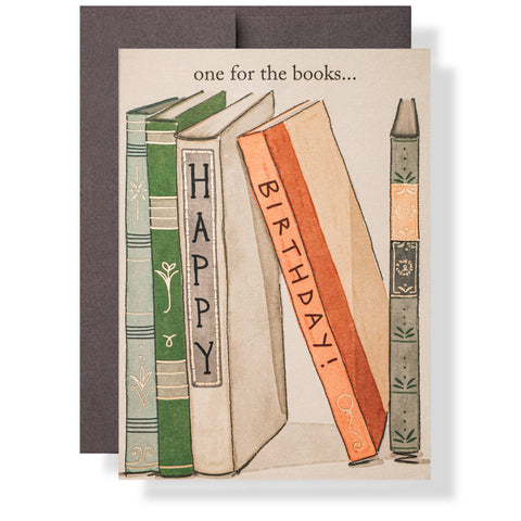 Books Greeting Card