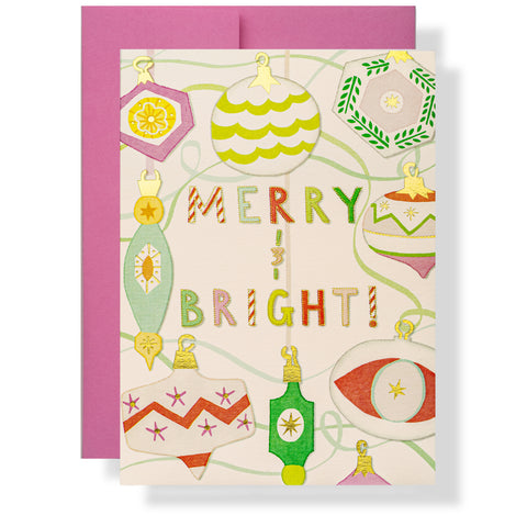Merry & Bright Greeting Card