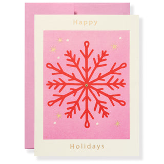 Snowflake Greeting Card