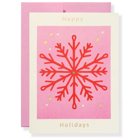 Snowflake Greeting Card