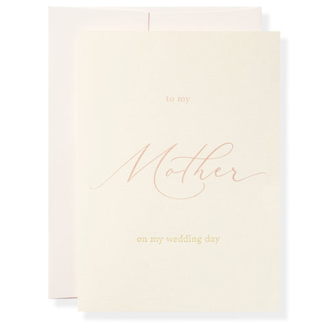 To My Mother Greeting Card