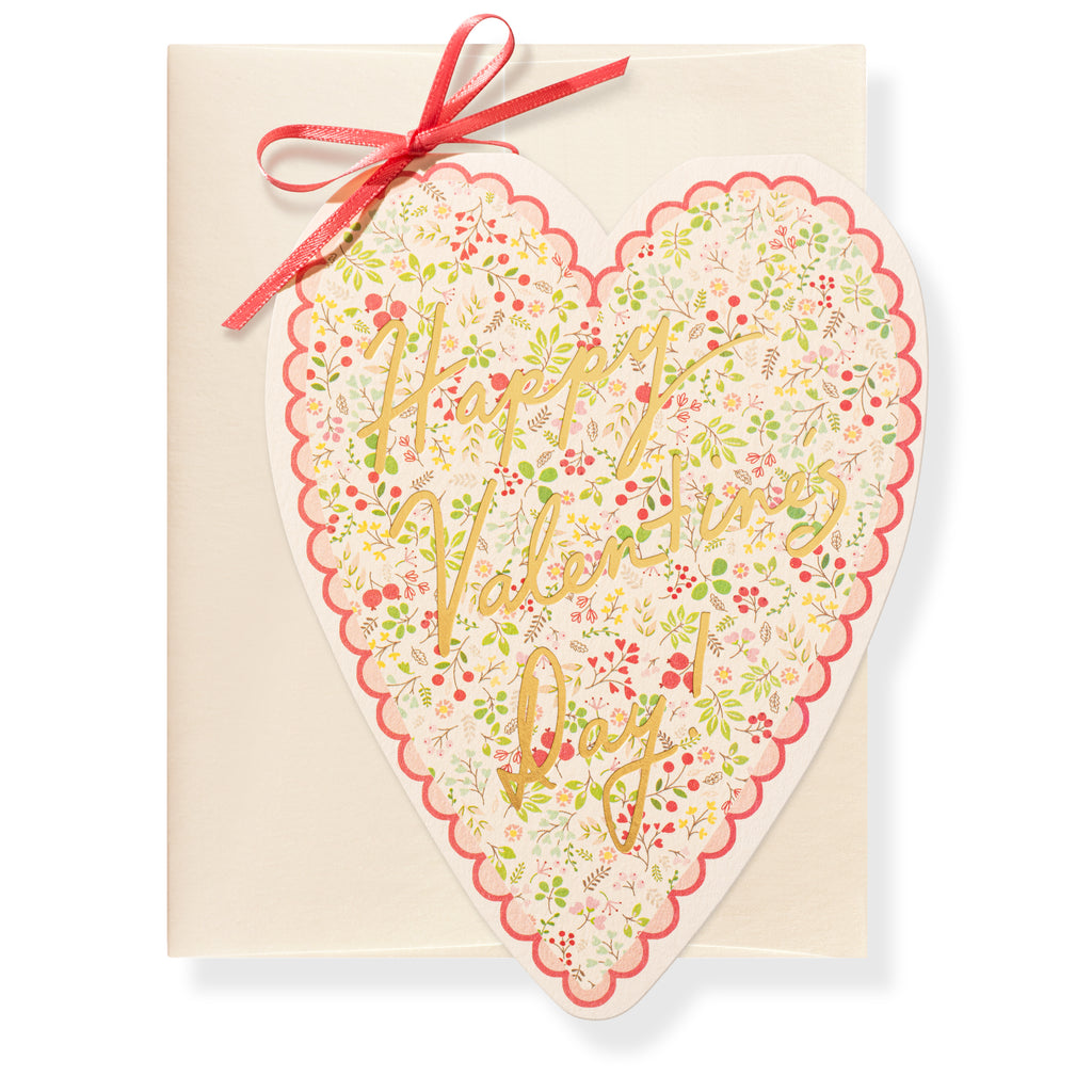Valentine's Day Heart Greeting Card