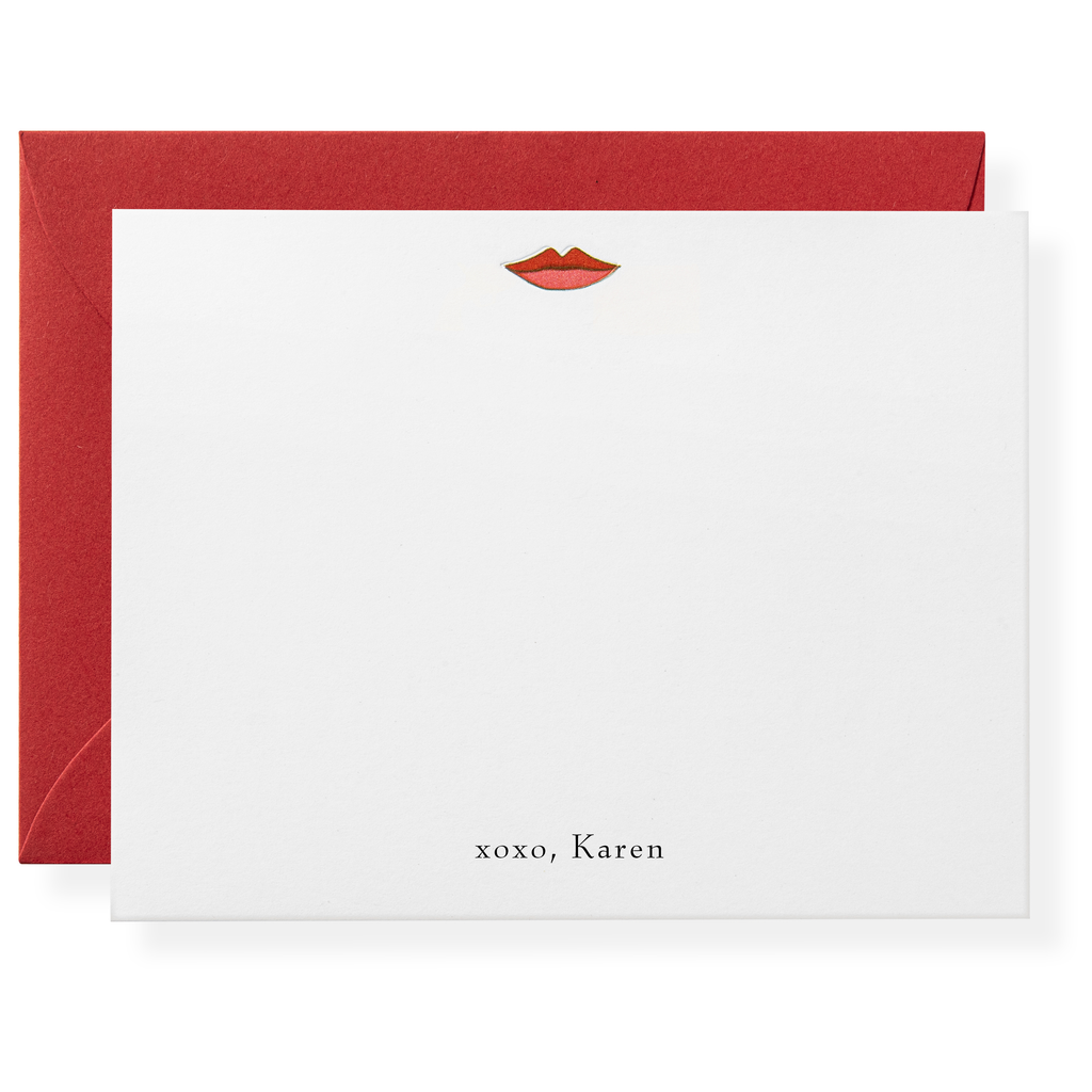 Lips Personalized Notes