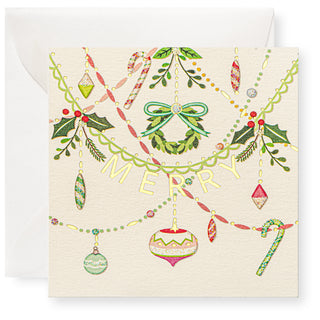 Christmas Holiday Gift Enclosure Box