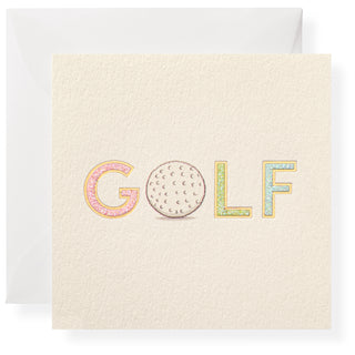 Golfing Individual Gift Enclosure