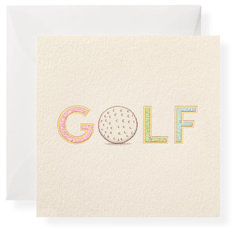 Golfing Individual Gift Enclosure