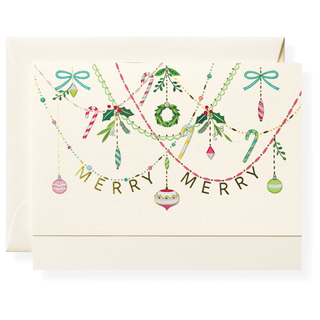 Deck the Halls Individual Note Card