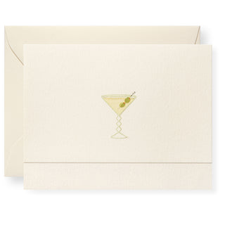Cocktails Note Card Box
