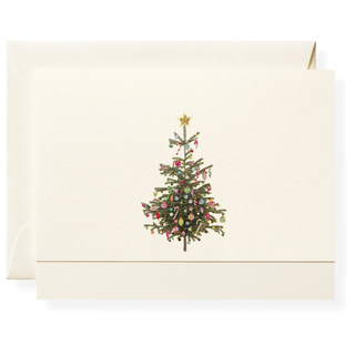 Festive Fir Tree Individual Note Card