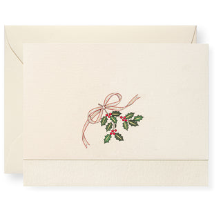 Holly Individual Note Card