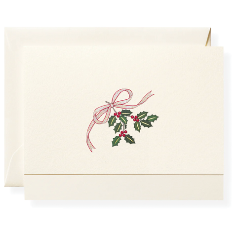 Holly Individual Note Card