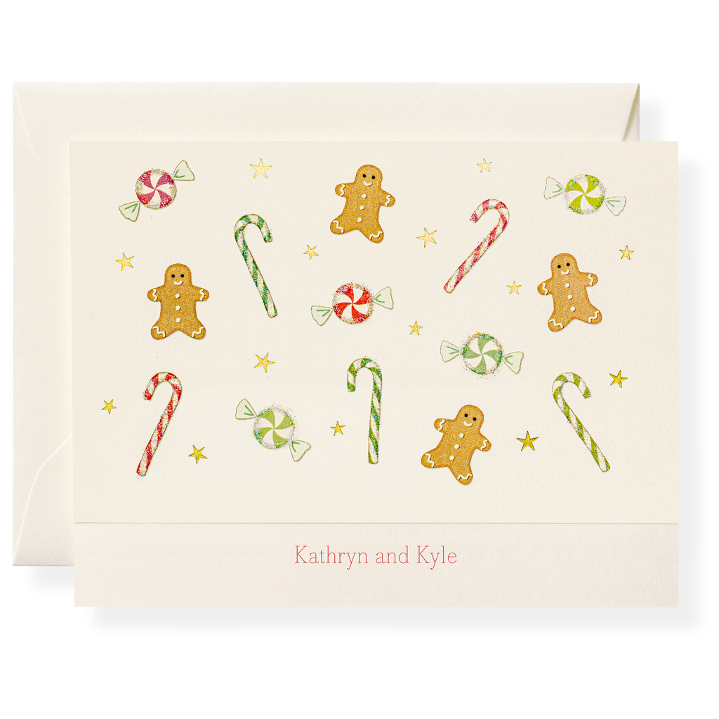 Holiday Sweets Personalized Note Cards