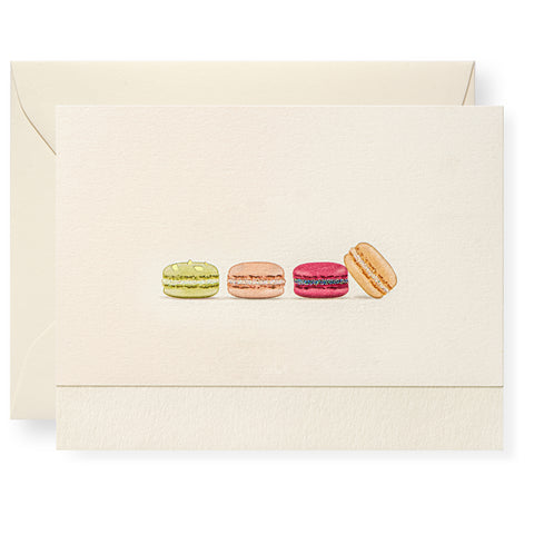 Macarons Individual Note Card