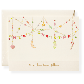 Merry Personalized Note Cards