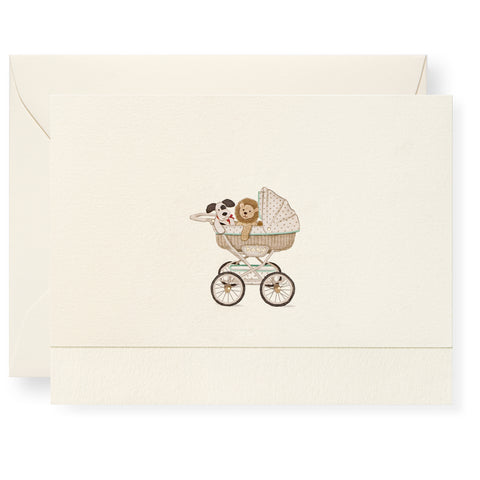 Pram Individual Note Card