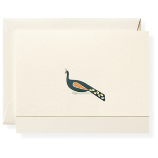 Peacock Individual Note Card