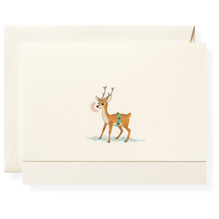 Reindeer Individual Note Card
