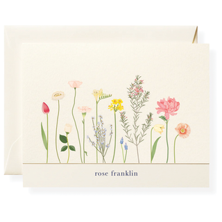 Rue de Fleur Personalized Note Cards