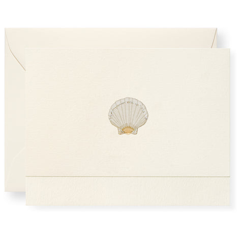 Scallop Individual Note Card