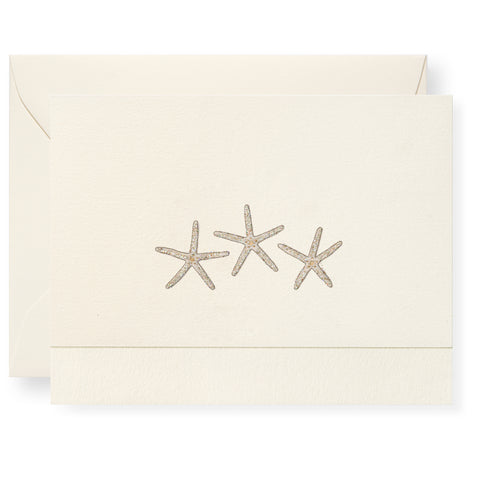 Sea Stars Individual Note Card
