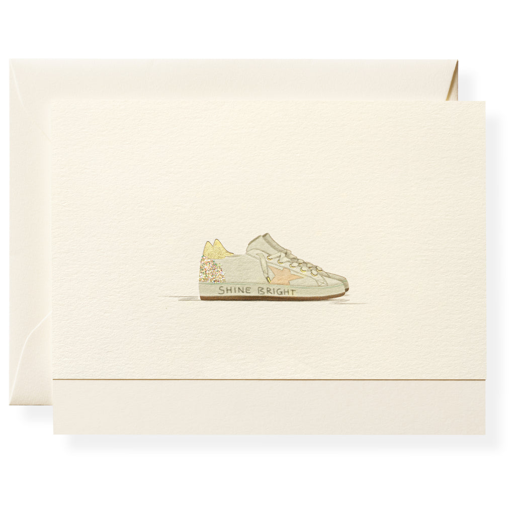 Sneakers Individual Note Card