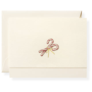 Christmas Canes Individual Note Card