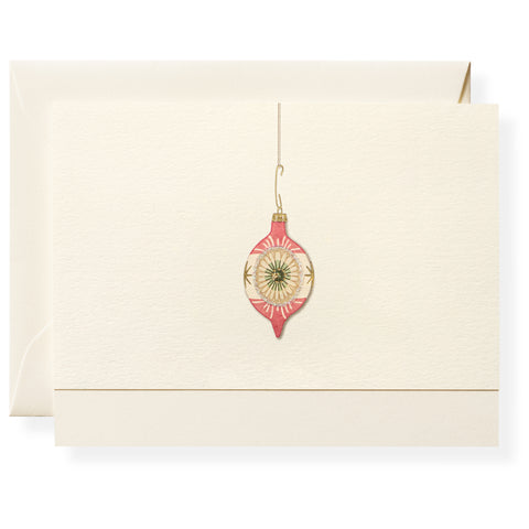 Christmas Ornament Individual Note Card