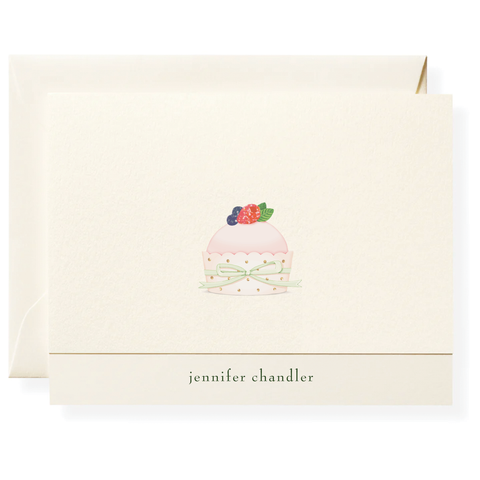 Berry Bombe Personalized Note Cards