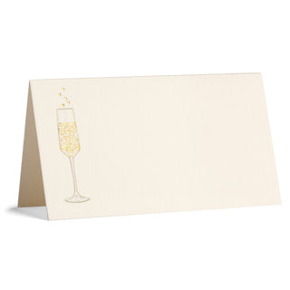 Champagne Place Cards