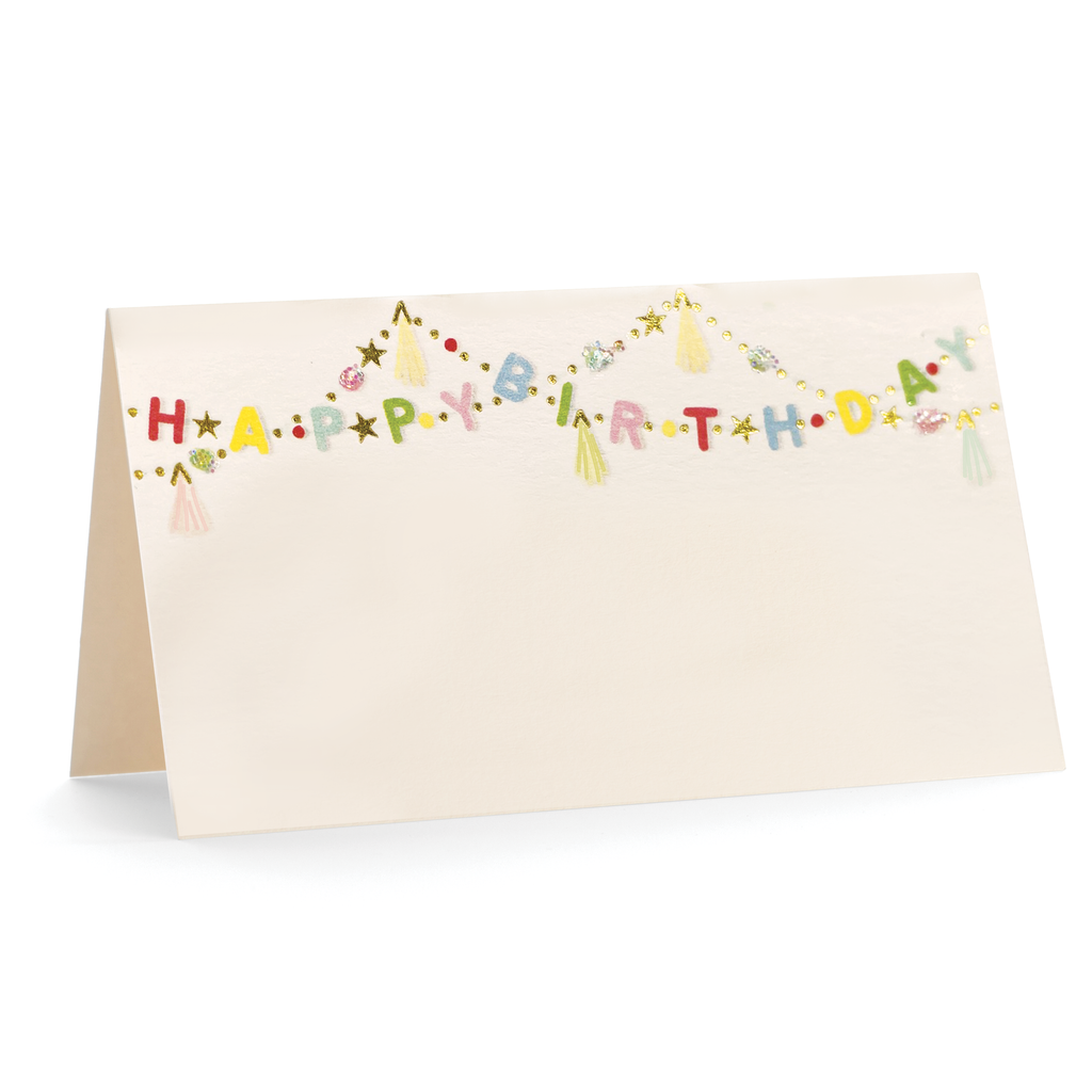 Happy Birthday Place Cards